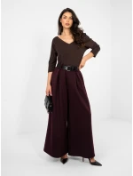 Blúzka RV BZ A1189.24 tmavohnedá