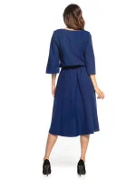 Denné šaty T347/4 tmavo modrá - Tessita