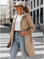 Dámska prechodná bunda parka béžová TILSON FashionStreet TY4192