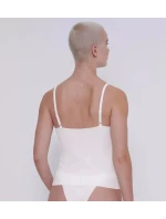 Dámsky top ZERO Feel 2.0 Špagetový top - WHITE - biely 00GZ - SLOGGI Dámsky top ZERO Feel 2.0 Špagetový top - WHITE - biely 00GZ - SLOGGI