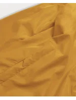 Tmavo modro-žltá obojstranná dámska prešívaná bunda (MHM-W589) Tmavo modro-žltá obojstranná dámska prešívaná bunda (MHM-W589)