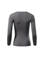 Malfini Fit-T LS W MLI-16936 oceľové tričko