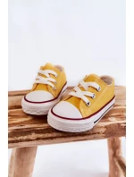 Dziecięce Trampki Klasyczne Żółte Filemon