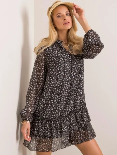 Šaty EM SK L1233.46P čierna a béžová