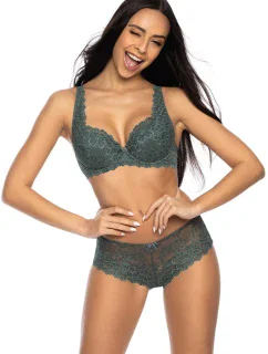 Vystužená dámska podprsenka full cup Mat M-053/22 Carmela Khaki