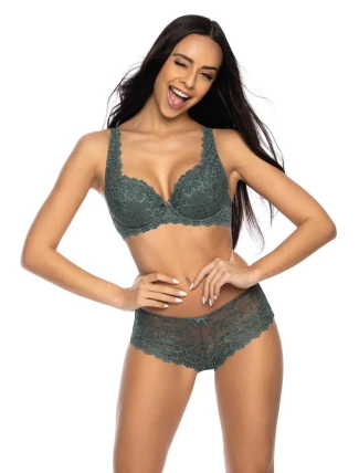 Vystužená dámska podprsenka full cup Mat M-053/22 Carmela Khaki