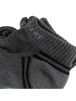 Skechers 3-balenie froté ponožiek na tréning S102684-GRY, šedé, veľkosti 41–46