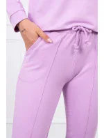 Fialová tepláková súprava