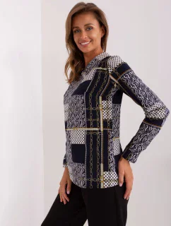 Košeľa LK KS 507450.91P tmavo modrá