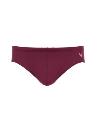 Pánske plavky 211722 4R401 00492 burgundy - Emporio Armani