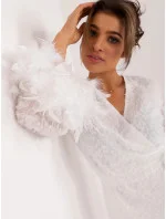 Dámska blúzka LK BZ 509522 1.20 biela - Lakerta