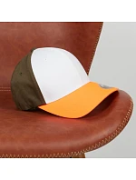 Flexfit 6277T/6277TT 6-panelová čiapka Flexfit Wooly Combed 55.277T červená/biela/čierna