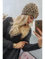 Šiltovka K156 khaki + ecru