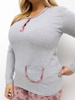 DU PI pyžamo FP 508.57 sivé