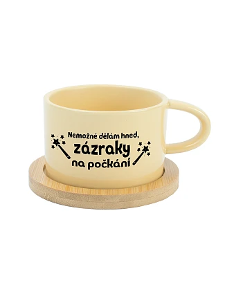 Nevyhnutné na výrobu, čakajúce zrkadlá - žltý pohár na makrónky 200 ml Nevyhnutné na výrobu, čakajúce zrkadlá - žltý pohár na makrónky 200 ml