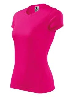 Fantasy tričko neónovo ružové