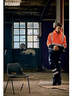 Mikina s kapucňou Yoko HVK 05 Hi-Vis 79.VK05 čierna Mikina s kapucňou Yoko HVK 05 Hi-Vis 79.VK05 čierna