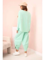 Súprava nových teplákov Punto light mint Súprava nových teplákov Punto light mint