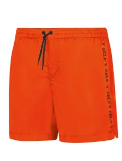 Pánske plavky SM22-26 oranžová - Self
