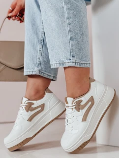 BEIMEI dámske tenisky na platforme biele FashionStreet ZY0871