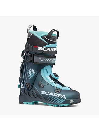 Dámske skialpinistické topánky Scarpa F1 – antracit/aqua Dámske skialpinistické topánky Scarpa F1 – antracit/aqua