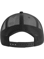 Atlantis Headwear Zion 5-panelová truckerová čiapka 33.0120 čierna/čierna Atlantis Headwear Zion 5-panelová truckerová čiapka 33.0120 čierna/čierna