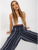 Nohavice D73771M62237A námornícka modrá Nohavice D73771M62237A námornícka modrá