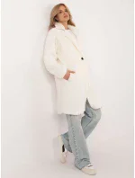 Kabát DHJ PL 19991.93P ecru Kabát DHJ PL 19991.93P ecru