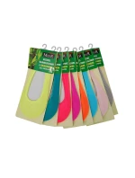 Bambusové ponožky baleríny so silikónom 1078