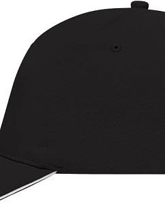 Daiber MB 35 5-panelová sendvičová čiapka 03.0035 čierna/biela