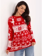 Jumper MI SW 21387.59 červený