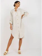 TW SK BE 199D šaty.85P svetlo béžová