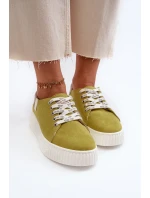 Dámske tenisky MEMORY FOAM SYSTEM BIG STAR Lime Dámske tenisky MEMORY FOAM SYSTEM BIG STAR Lime