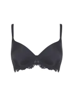 Balkónová podprsenka Mousse Pizzo Black - Lormar Balkónová podprsenka Mousse Pizzo Black - Lormar