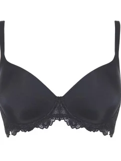 Balkónová podprsenka Mousse Pizzo Black - Lormar