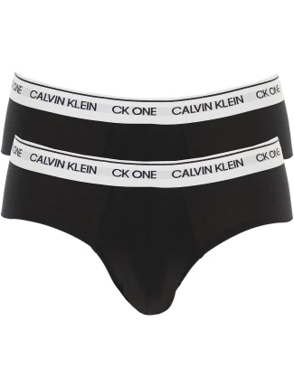 Slipy 2pcs NB2383A BNM čierna - Calvin Klein