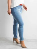 Dámske riflové nohavice 7134 - FPrice