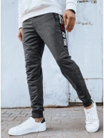 Pánske tmavosivé tepláky FashionStreet UX4271 Pánske tmavosivé tepláky FashionStreet UX4271