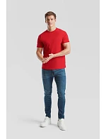 Tričko Fruit of the Loom Super Premium T 16.1044, melírovaná šedá Tričko Fruit of the Loom Super Premium T 16.1044, melírovaná šedá