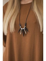 Súprava blúzka + nohavice s tmavým ťavím príveskom Súprava blúzka + nohavice s tmavým ťavím príveskom