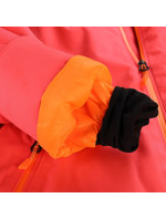 Detská lyžiarska bunda s membránou ptx ALPINE PRO GAESO diva pink
