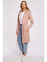 Dámsky blejzer M582 Mocca - Made Of Emotion