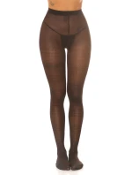 Dámske sexy pančuchy so vzorom čierne - Koucla