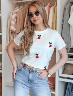 Dámske tričko CHERETTE white FashionStreet RY2848