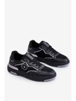 Damskie Sportowe Buty Big Star LL274443 Czarno-Szare