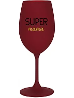 SUPER MOM - burgundský pohár na víno 350 ml