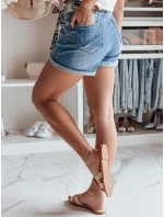 Dámske džínsové šortky BELTLOVE blue FashionStreet SY0469