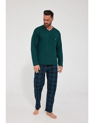 Pyžamo Cornette 122/335 Anthony, s dlhými rukávmi, veľkosti 3XL–5XL Pyžamo Cornette 122/335 Anthony, s dlhými rukávmi, veľkosti 3XL–5XL