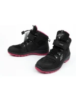 Detská treková obuv HJZ21-JOBMW251 black - 4F