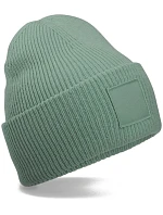 Beechfield B 336R Pletená čiapka Patch „Tonal“ 53.336R zaprášená zelená Beechfield B 336R Pletená čiapka Patch „Tonal“ 53.336R zaprášená zelená